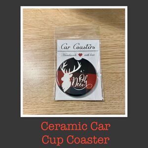 Ceramic Stone Car Cup Coaster